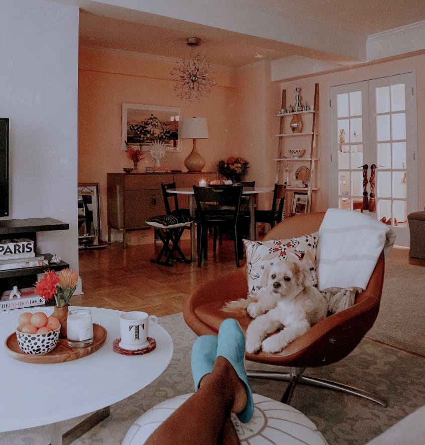 New York City Lifestyle Blogger's Home Tour Apartment Therapy